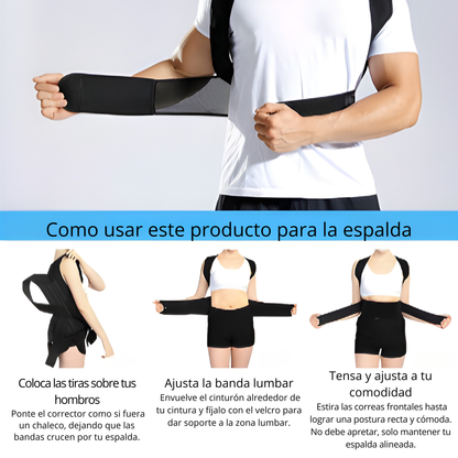 Corrector postural 2 en 1